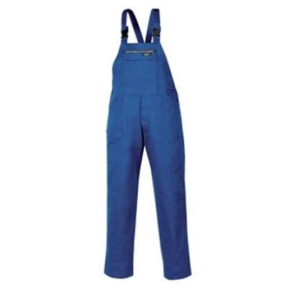 Latzhose, kornblau, 240 g 8232_48 Gr.48 100% Baumwolle-Beschreibung lesen