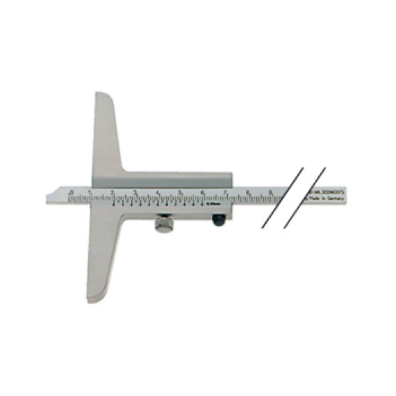 Calibre de profundidad INOX ATORN 500 mm puente 150 mm cromado Calibre de profundidad INOX ATORN 500 mm puente 150 mm cromado-Leer más