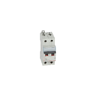 Disjoncteur DX³6000 10kA arrivée hautedépart bas vis 2P 32A courbe C  2 mod-Leer más