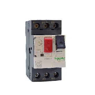 TeSys - Disjoncteur moteur magnéto-thermique GV2ME08 - 3P - commande par bouton poussoir - réglage th. 2.5 à 4A-Lire la description