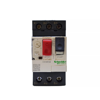 TeSys - Disjoncteur moteur magnéto-thermique GV2ME08 - 3P - commande par bouton poussoir - réglage th. 2.5 à 4A-Lire la description