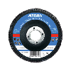 Disco de láminas abrasivas ATORN, grano 50, 125 mm, recto, acero inox./acero Disco de láminas abrasivas ATORN, grano 50, 125 mm, recto, acero inox./acero