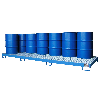 cubeta colectora con rejilla LxAnxAlt 3880x1300x190 mm RAL 5012 azul claro cubeta colectora con rejilla LxAnxAlt 3880x1300x190 mm RAL 5012 azul claro