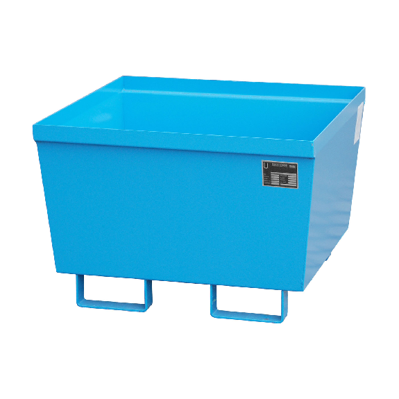 Cubeta colectora sin rejilla LxAnxAlt 800 x 800 x 545 mm RAL 5012 azul claro Cubeta colectora sin rejilla LxAnxAlt 800 x 800 x 545 mm RAL 5012 azul claro-Leer más