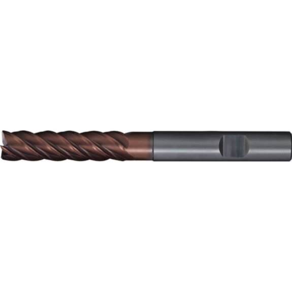 Schaftfräser  Nenn-D. 4 mm Einsatzlänge 16 mm VHM TiAlN DIN 6535 HB Schn-Beschreibung lesen