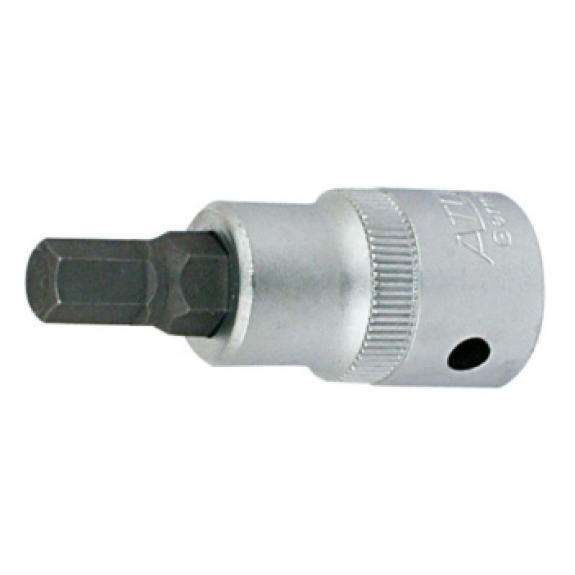 Punta de atornillar ATORN, 9 mm 1/2" para tornillos con hexágono interior Punta de atornillar ATORN, 9 mm 1/2" para tornillos con hexágono interior-Leer más