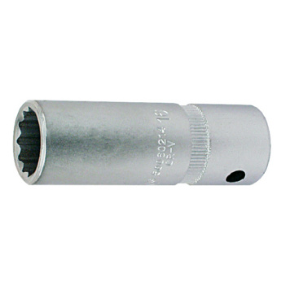 Inserto para llave de vaso ATORN 13 mm 1/2 pulgada, versión larga bi-hexagonal-Leer más