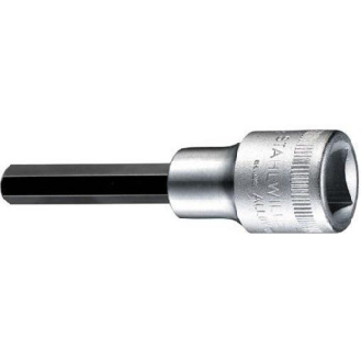 Punta de atornillar STAHLWILLE, 5 mm 1/2" 180 mm para hexágono interior-Leer más