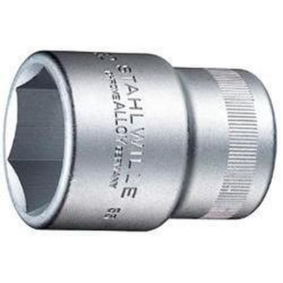 Dado STAHLWILLE, 21 mm, 3/4", DIN 3124, hexagonal Dado STAHLWILLE, 21 mm, 3/4", DIN 3124, hexagonal-Leer más