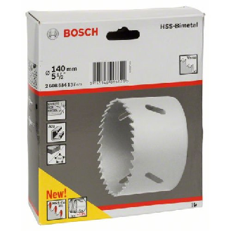 Lochsäge HSS-Bimetall für Standardadapter, 140 mm, 5 1/2"-Beschreibung lesen