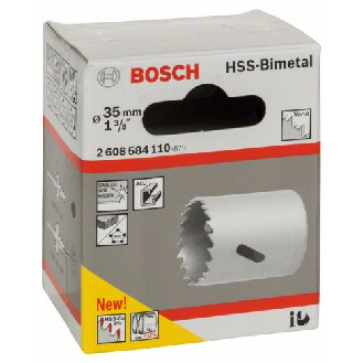 Lochsäge HSS-Bimetall für Standardadapter, 35 mm, 1 3/8"-Beschreibung lesen