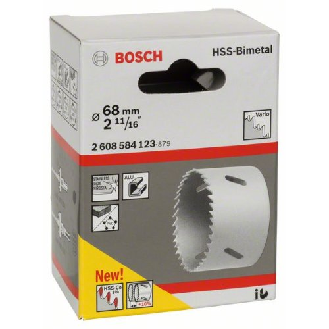 Lochsäge HSS-Bimetall für Standardadapter, 68 mm, 2 11/16"-Beschreibung lesen
