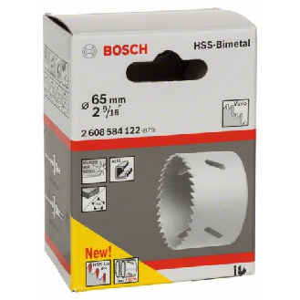 Lochsäge HSS-Bimetall für Standardadapter, 65 mm, 2 9/16"-Beschreibung lesen