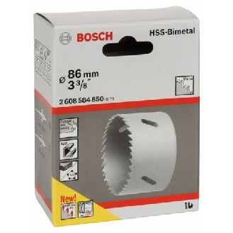Lochsäge HSS-Bimetall für Standardadapter, 86 mm, 3 3/8"-Beschreibung lesen