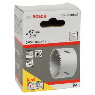 Lochsäge HSS-Bimetall für Standardadapter, 67 mm, 2 5/8"-Beschreibung lesen
