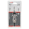 Adaptador hexagonal Q-Lock para coronas 14-210mm 1/2,5/8 + broca centradora - BOSCH 2609390589