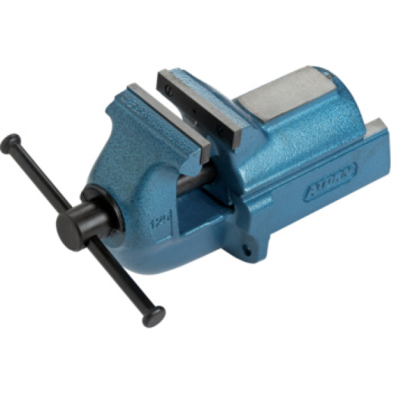 Tornillo de banco paralelo ATORN 100 mm, fundición gris, azul-Leer más