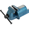 Tornillo de banco paralelo ATORN 100 mm, fundición gris, azul