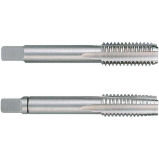 236038 - Juego de 2 machos para roscar a mano G DIN 5157 HSS rectificados con rosca G 3/8-Leer más