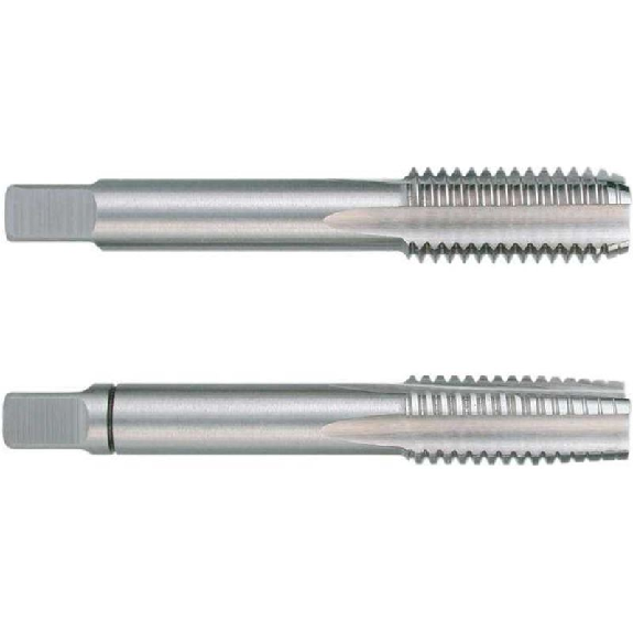 236014 - Juego de 2 machos para roscar a mano G DIN 5157 HSS rectificados con rosca G 1/4-Leer más