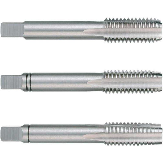 246118 - Juego de 3 machos para roscar a mano BSW DIN 352 HSS rectificados con rosca 1 1/8-Leer más