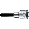 Punta de atornillar STAHLWILLE, 8 mm 1/2" 80 mm para hexágono interior