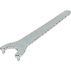 1 llave de brida recta para amoladoras angulares, ZA30 mm