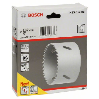 Lochsäge HSS-Bimetall für Standardadapter, 152 mm, 6"-Beschreibung lesen