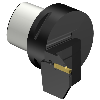 Utensile tornitura C8-LF123H25C51080E