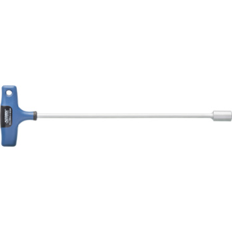 Llave de vaso hexagonal ATORN, 13x350 mm con mango en T-Leer más