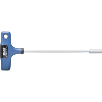 Llave de vaso hexagonal ATORN, 10x230 mm con mango en T-Leer más