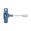 Llave de vaso hexagonal ATORN, 14x125 mm con mango en T