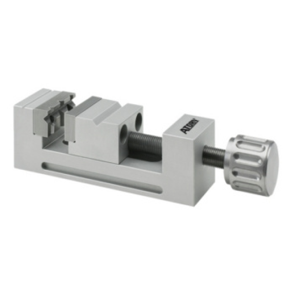 Tornillo banco mini. ATORN 75x25x25mm, alu., ancho fij. 23 mm, prof. fij. 15 mm-Leer más