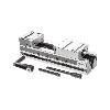 Tornillo de banco ATORN MH-S B125 mm, longitud de la mesa 598 mm