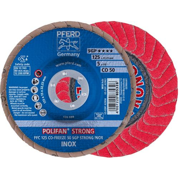 Fächechleifscheibe CO50FREEZE SGP STRONG 125mm K50-Beschreibung lesen