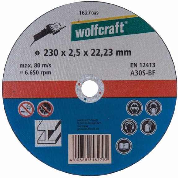1 disque pour couper les métaux 115x1x22.2 mm-Beschreibung lesen