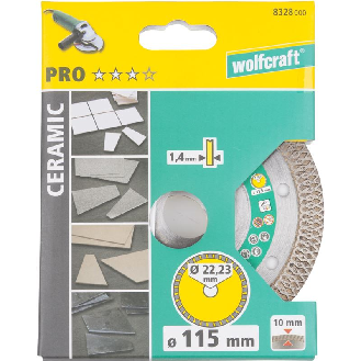 1 disco de corte de diamante ProCeram.Turbo   115 mm-Leer más