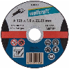 1 disco para cortar metales   125x1x22,2 mm