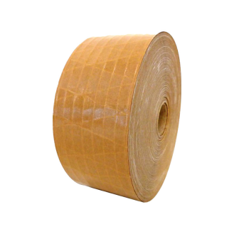 Ruban adhésif papier kraft gommé (colle végétale) par 12-Lire la description