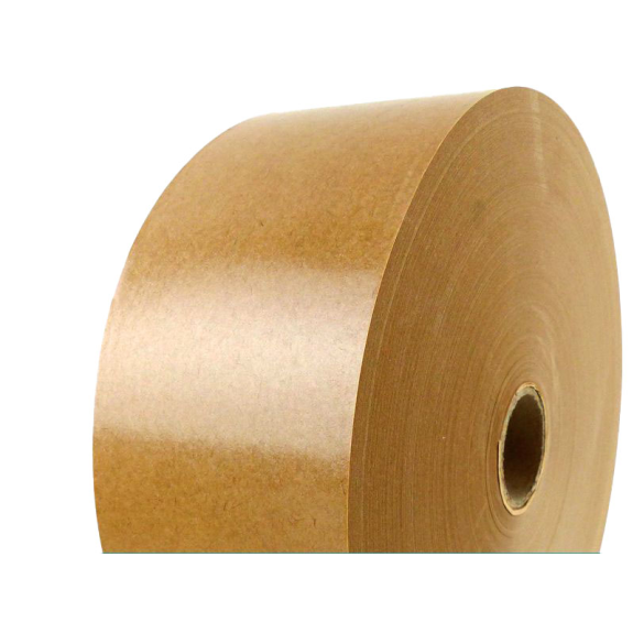 Ruban adhésif papier kraft gommé (colle végétale) par 12-Lire la description