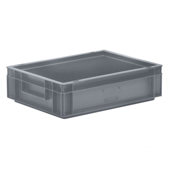 Bac gerbable recyclé PP gris 30x40x11,4 cm par 1-Lire la description