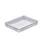 Bac gerbable grand volume PP gris 60x80x12 cm par 1
