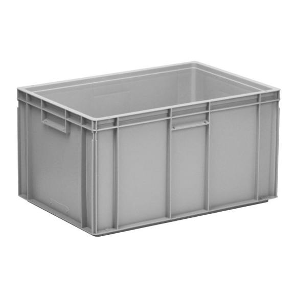Bac gerbable recyclé PP gris 40x60x22 cm par 1-Lire la description