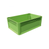 Bac gerbable recyclé PP vert 40x60x32 cm par 1