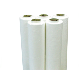 Film étirable manuel standard 17 et 23µ opaque blanc 45cmx20µ par 6-Lire la description