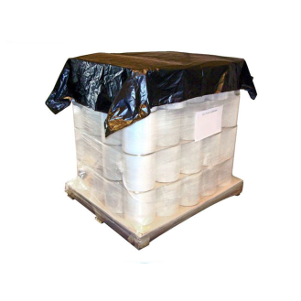 Coiffe PEMD opaque noire 140x160 cm par 500-Lire la description