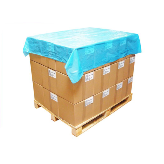 Coiffe PEMD opaque bleu 140x160 cm par 500-Lire la description