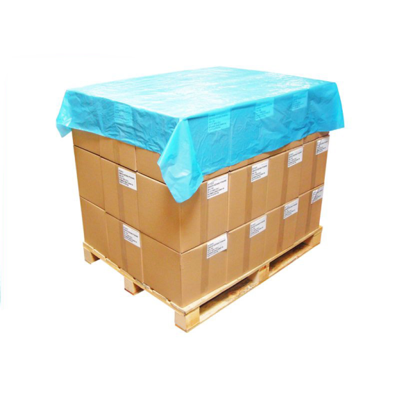 Coiffe PEMD opaque bleu 140x160 cm par 500-Lire la description