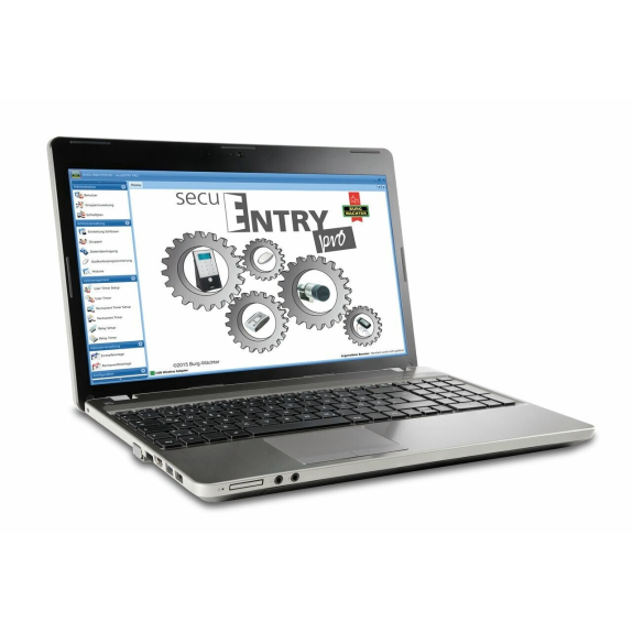 Entrée 7083 Software Pro, Secuentry Pro 7083 Logiciel jusqu'à 2000 utilisateurs gérer facilement plusieurs électrons-Leer más