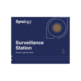 DEVICE LICENSE (X 8) , Freischaltcode, 8 Kamera Lizenzen, für  Surveillance Station-Beschreibung lesen